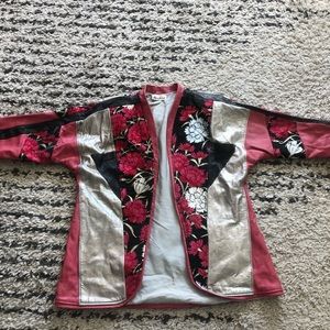 Super cool retro leather jacket